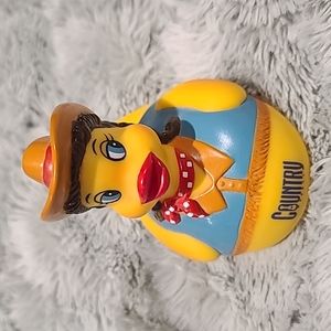 Country Weekly cowgirl rubber duck